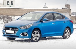 Размер колёс на Hyundai Accent 2018