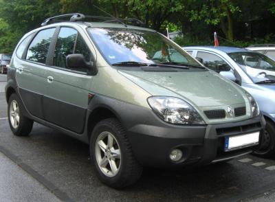 Размер колёс на Renault Scenic 2000