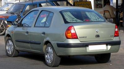 Размер колёс на Renault Symbol 2002
