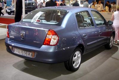 Размер колёс на Renault Symbol 2005