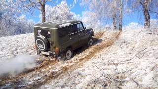 Уаз Хантер Тест-драйв Зимней резины Nokian Nordman 5 SUV